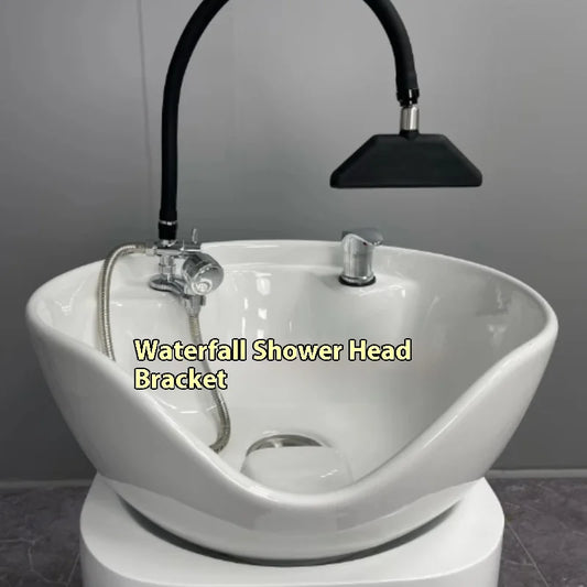 Head Spa Shower for Shampoo Sink Faucet Shower Head for Shampoo Bed Bowl Wash Hair Salon Style Scalp Care Waterfall adjustable